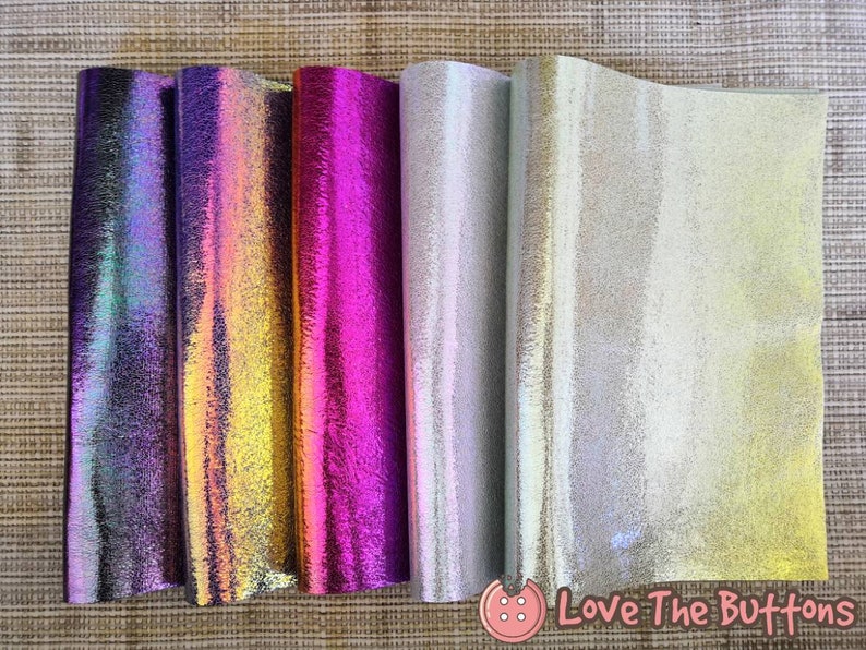 Earrings Material Supplies. Faux Leather Sheets A4 8x 11 inches Lizzy Crackle Faux Leather Synthetic Leather Fabric