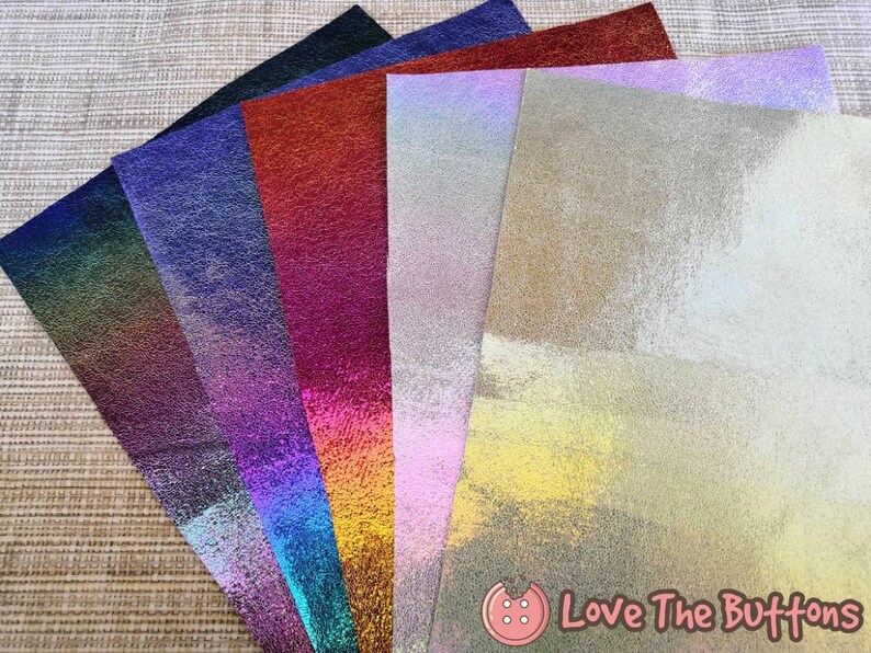 Earrings Material Supplies. Faux Leather Sheets A4 8x 11 inches Lizzy Crackle Faux Leather Synthetic Leather Fabric