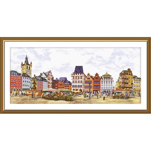 Cross Stitch Kit by Nova Sloboda - CITY LIFE