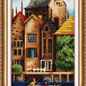 Cross Stitch Kit By Abris Art - London