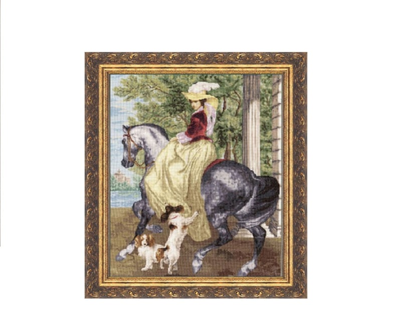 Автор картины утренняя прогулка