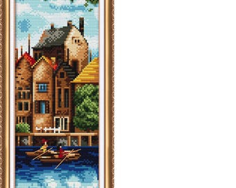 Cross Stitch Kit By Abris Art - London
