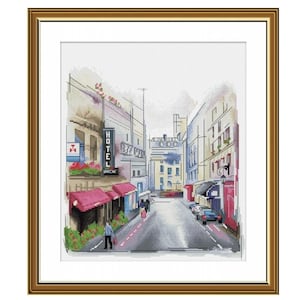 Cross Stitch Kit by Nova Sloboda - Summer in the city