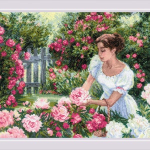 Cross Stitch Kit By RIOLIS  -  In the Garden