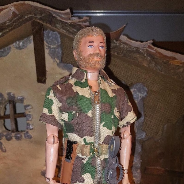 Vintage Hasbro GI Joe Adventure Team Jungle Survival Figure loose