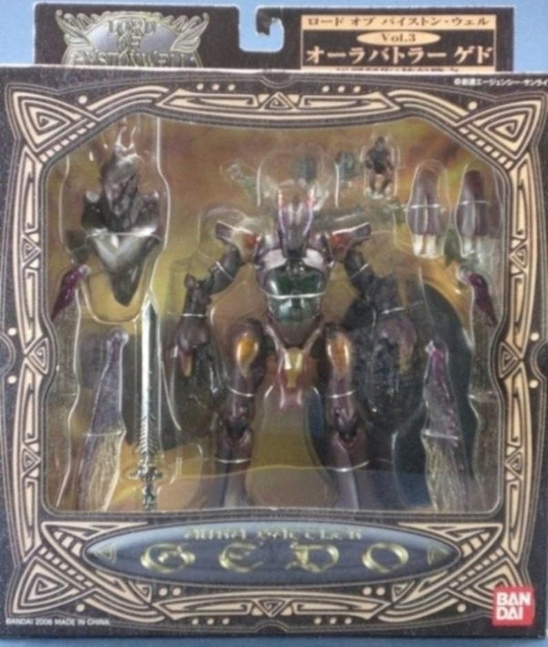 Vintage Bandai Lord of Bystonwell Aura Battler GEDO MIB