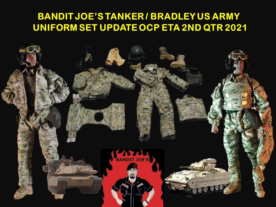 1 6 Scale Modern Armored Vehicle Tank Crewman Uniform and