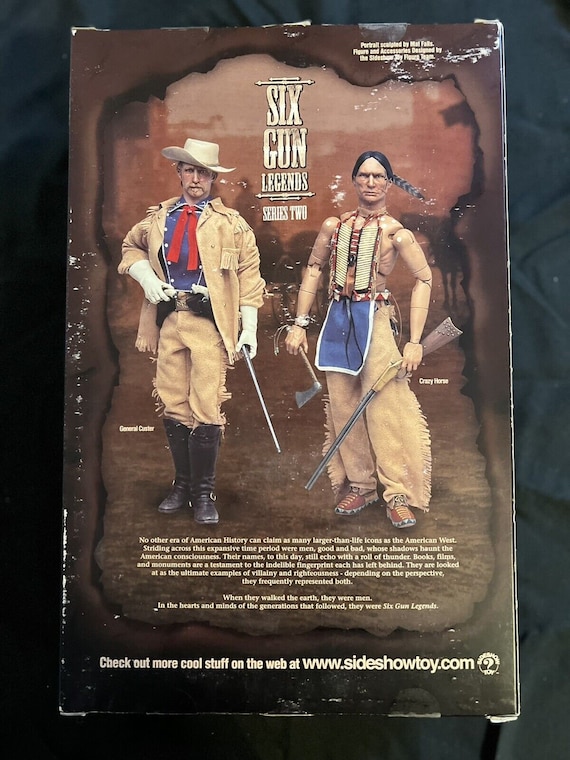Sideshow Collectibles Six Gun Legends General George A Custer MIB