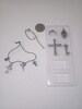 1/6 Scale Gothic Jewelry for 12 inch action figures and dolls  SET 1 