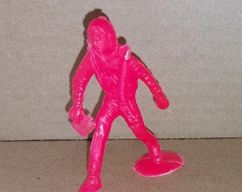 Vintage Toy Soldier US Fighter Pilot RED