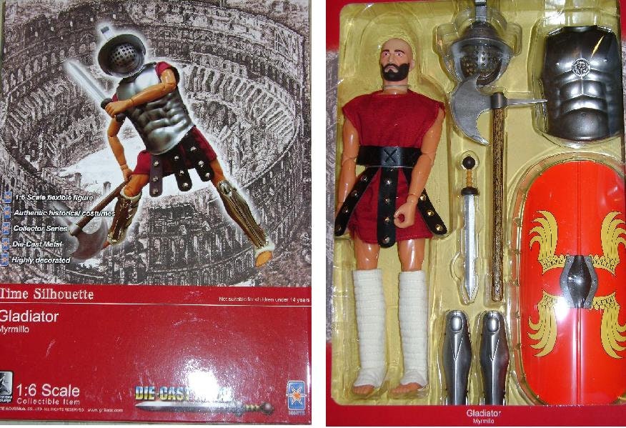 IGNITE ローマ兵 1/6 ローマ 兵士 中世 騎士 盾 ローマ軍 IGNITE 1/6 Scale Roman Time Silhouette Gladiator Myrmillo Style