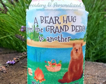 Grand Design Bear Gift|Grand Design Coozie or Magnet|Grand Design Camper Gift|Coozie or Fridge Magnet|Custom Can Coozie/Grand Design Owner