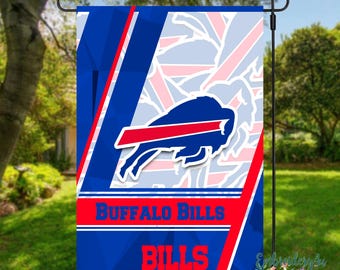 Buffalo Bills Football Garden Flag|Bills Garden Flag|Buffalo Bills Yard Flag|Buffalo Bills Football Gift|Buffalo Bills Gift|12.5x18 Flag