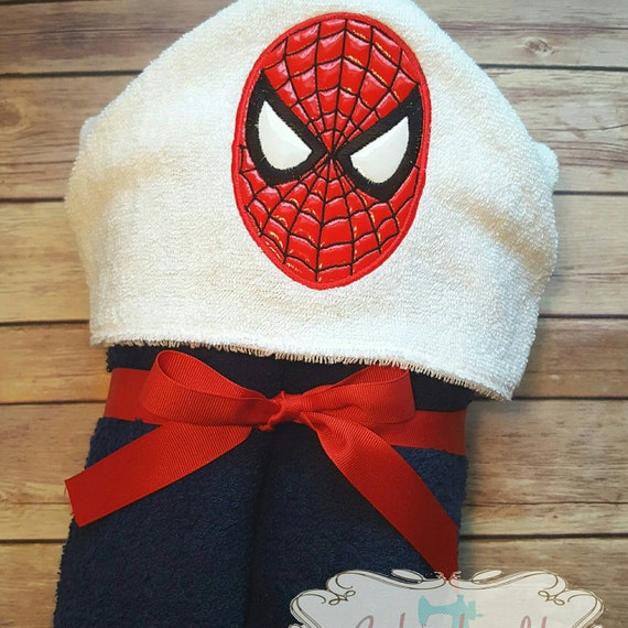 character hooded bath towels