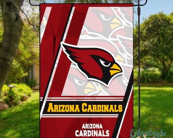 Arizona Cardinals Garden Flag|Arizona Cardinals Yard Flag|Cardinals Football|Arizone Football|Cardinals Football Garden Flag|12"x18" Flag