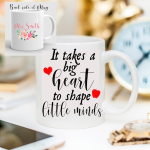 Teacher Mug Teacher Gift Personalized Teacher Mug Teacher Coffee Mug Double Sided