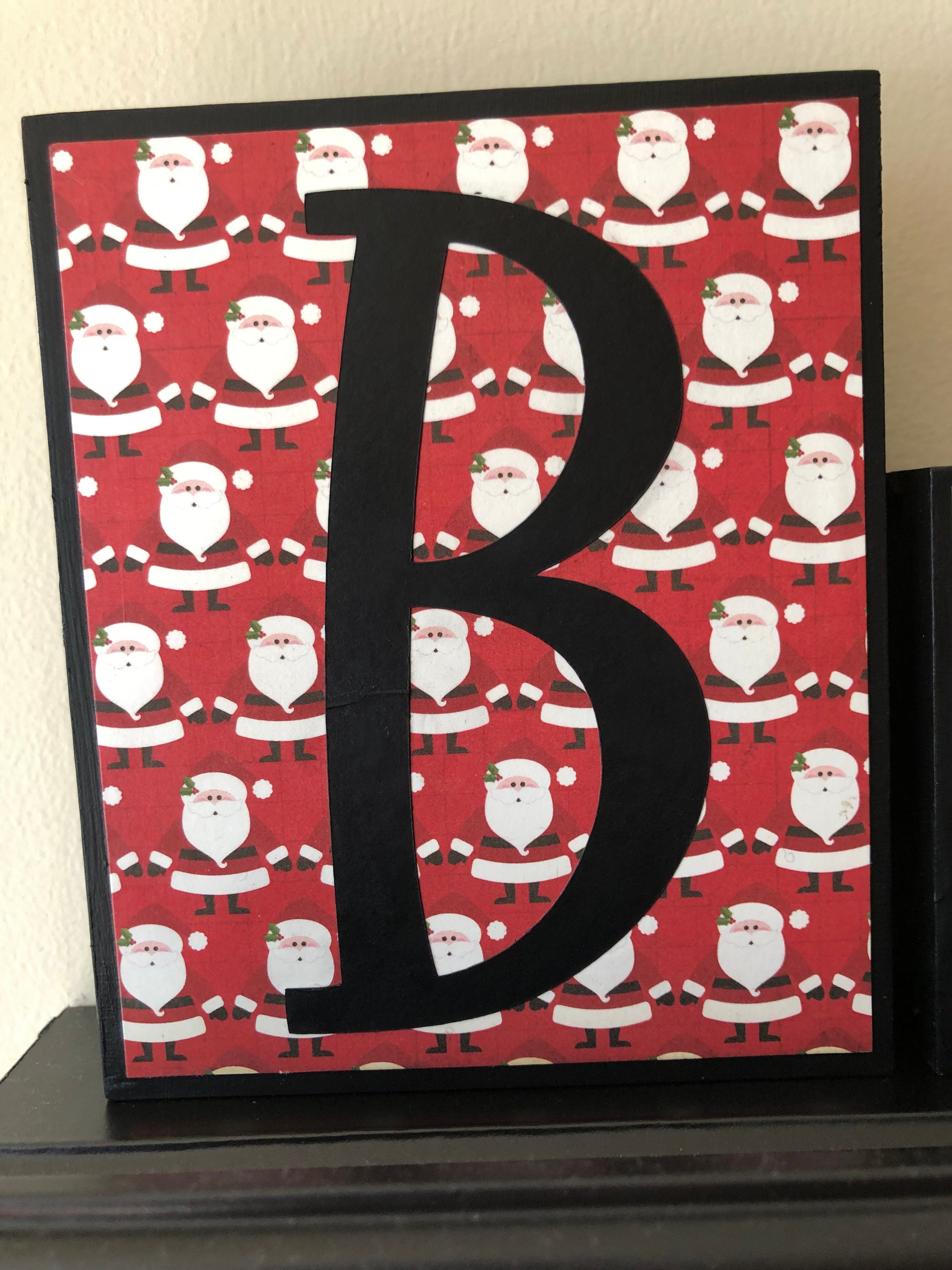 Christmas Believe Wooden Blocks Etsy UK