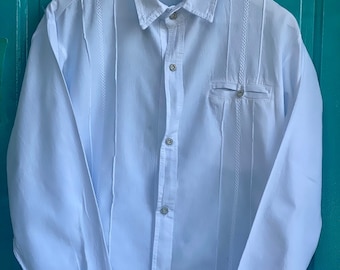 RONNY Organic Gauze Cotton Button Down  Long Sleeves Men's Shirt