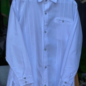 RONNY Organic Gauze Cotton Button Down Long Sleeves Men's Shirt - Etsy