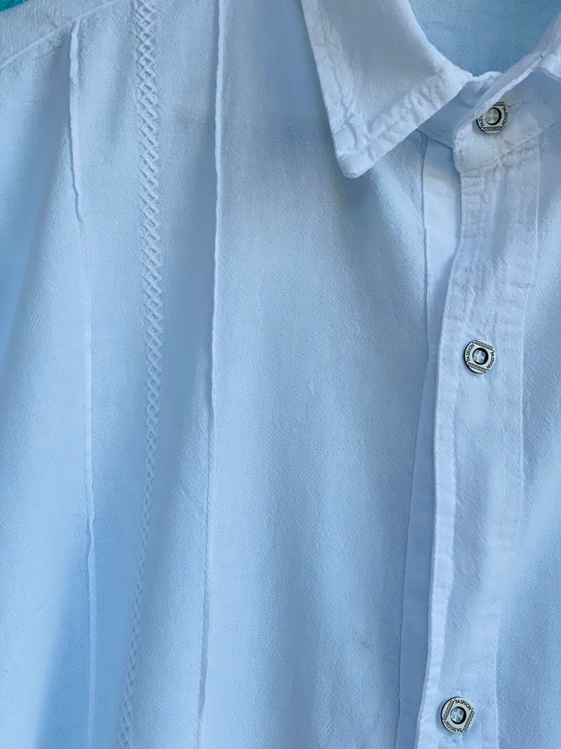 RONNY Organic Gauze Cotton Button Down Long Sleeves Men's - Etsy