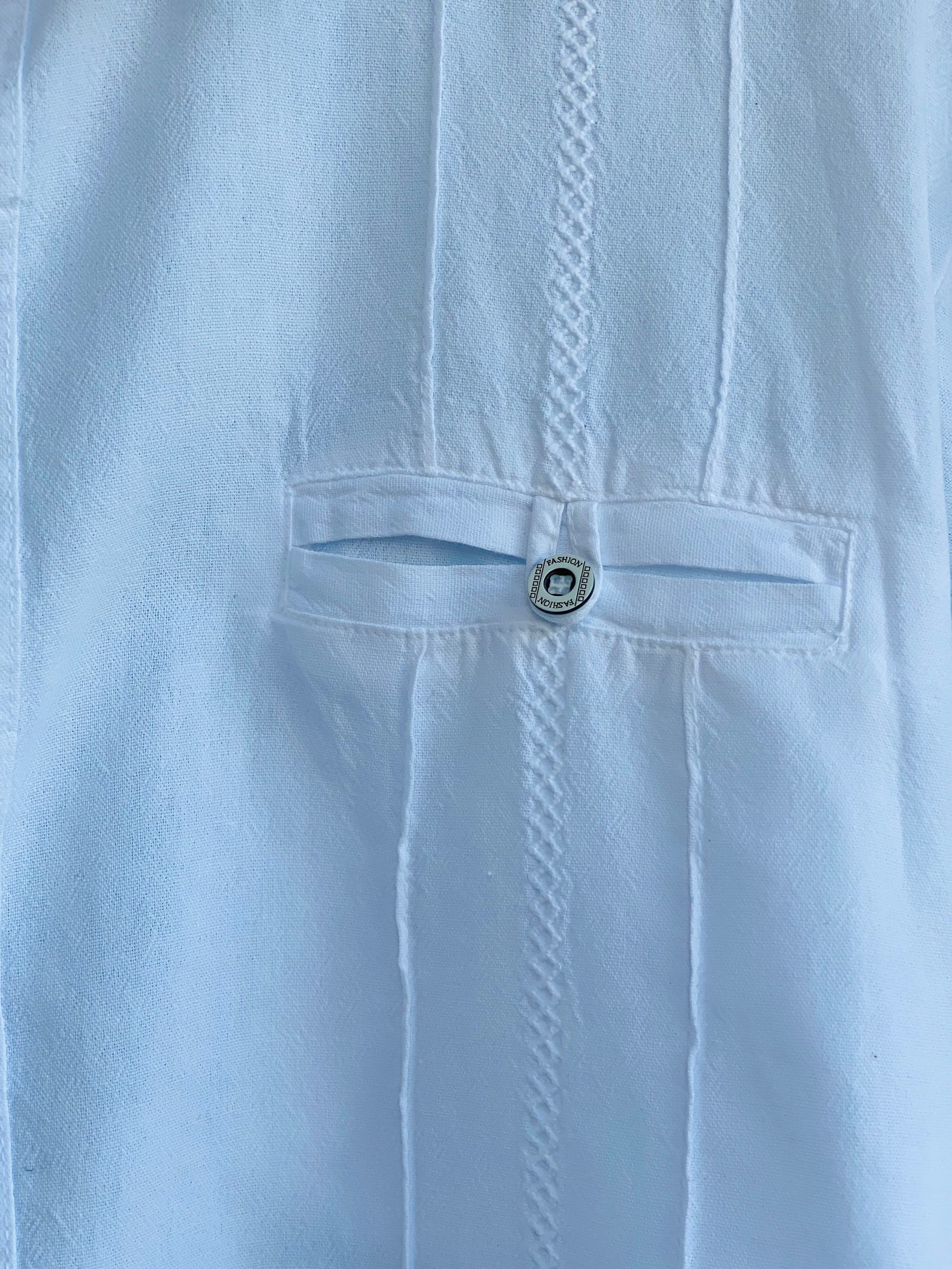 RONNY Organic Gauze Cotton Button Down Long Sleeves Men's Etsy