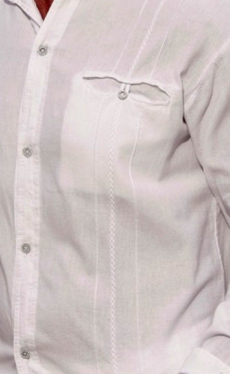 RONNY Organic Gauze Cotton Button Down Long Sleeves Men's Etsy