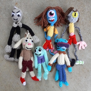 Amazing World of Gumball villain dolls