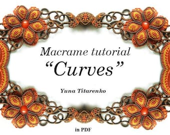 Makramé-handledning "Kurvor"
