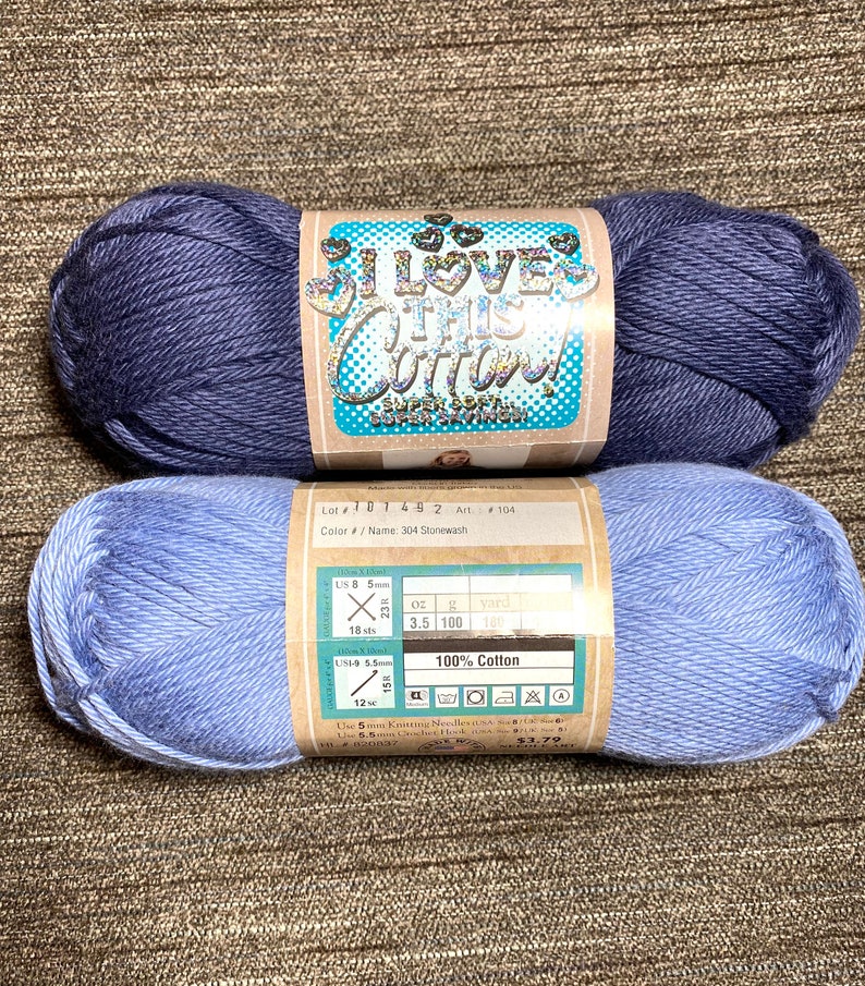 I Love This Cotton Yarn Hobby Lobby Yarn Etsy