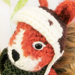 Sven the Squirrel, amigurumi crochet pattern, written PDF pattern in English image 4