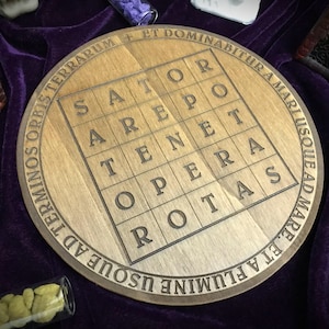 Sator Magic Square - Arepo - Tenet - Opera - Rotas - religion - magic - spells - spirituality - mystery - esoterism - mysticism