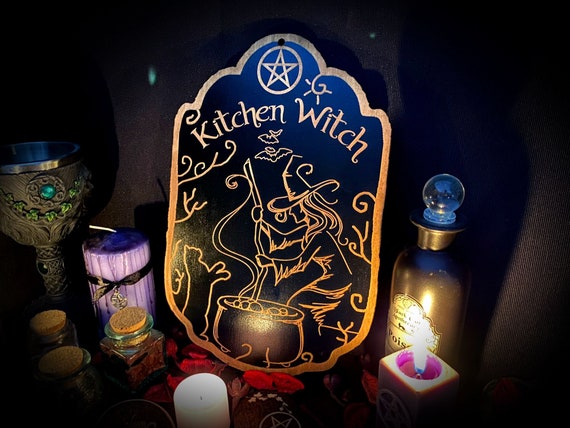 I cartelli delle Streghe: Kitchen Witch Black…