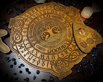 Ouija Board "Celtic Spirit" -- occult paganism wicca divination witchcraft medium occultism spiritism spell pagan magick witchy