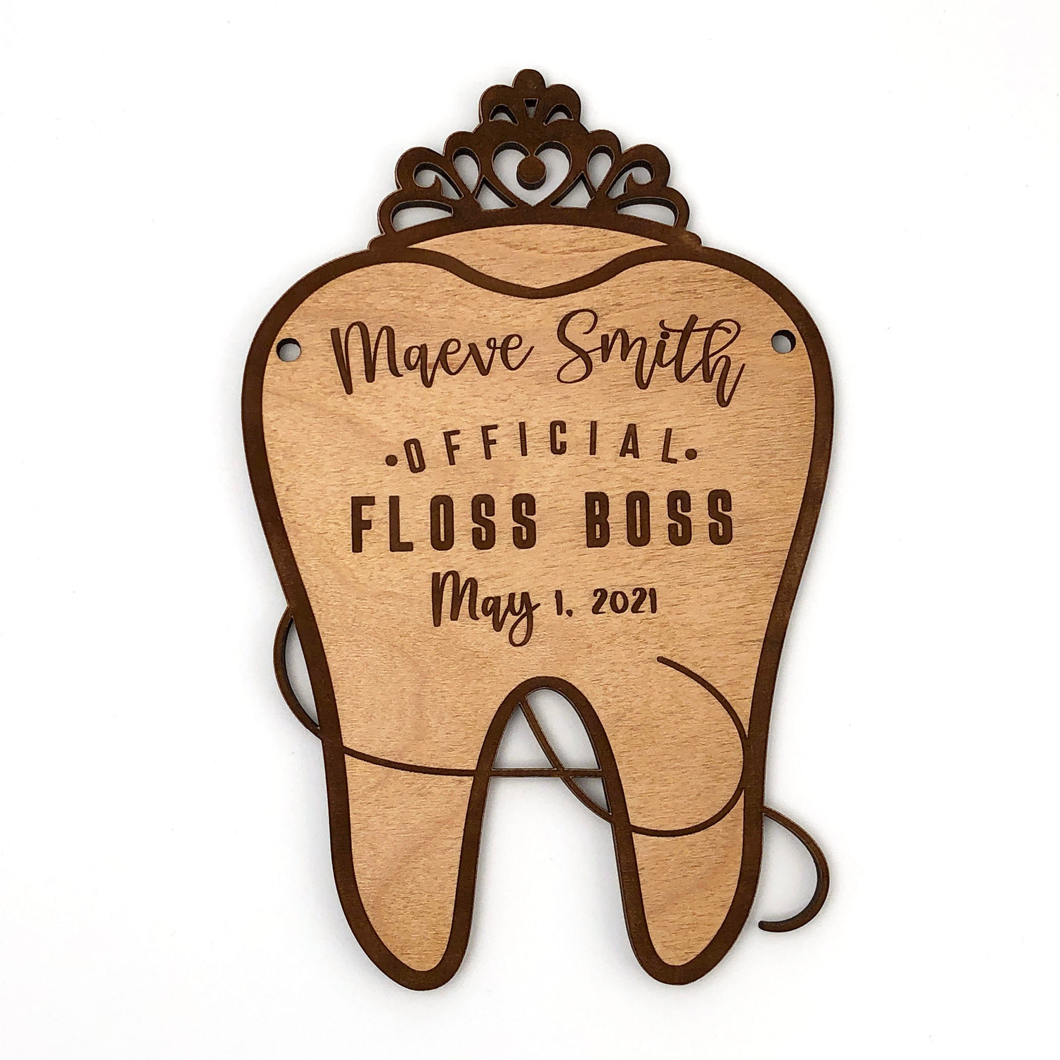 Official Floss Boss accent sign personalized hang on a door Etsy