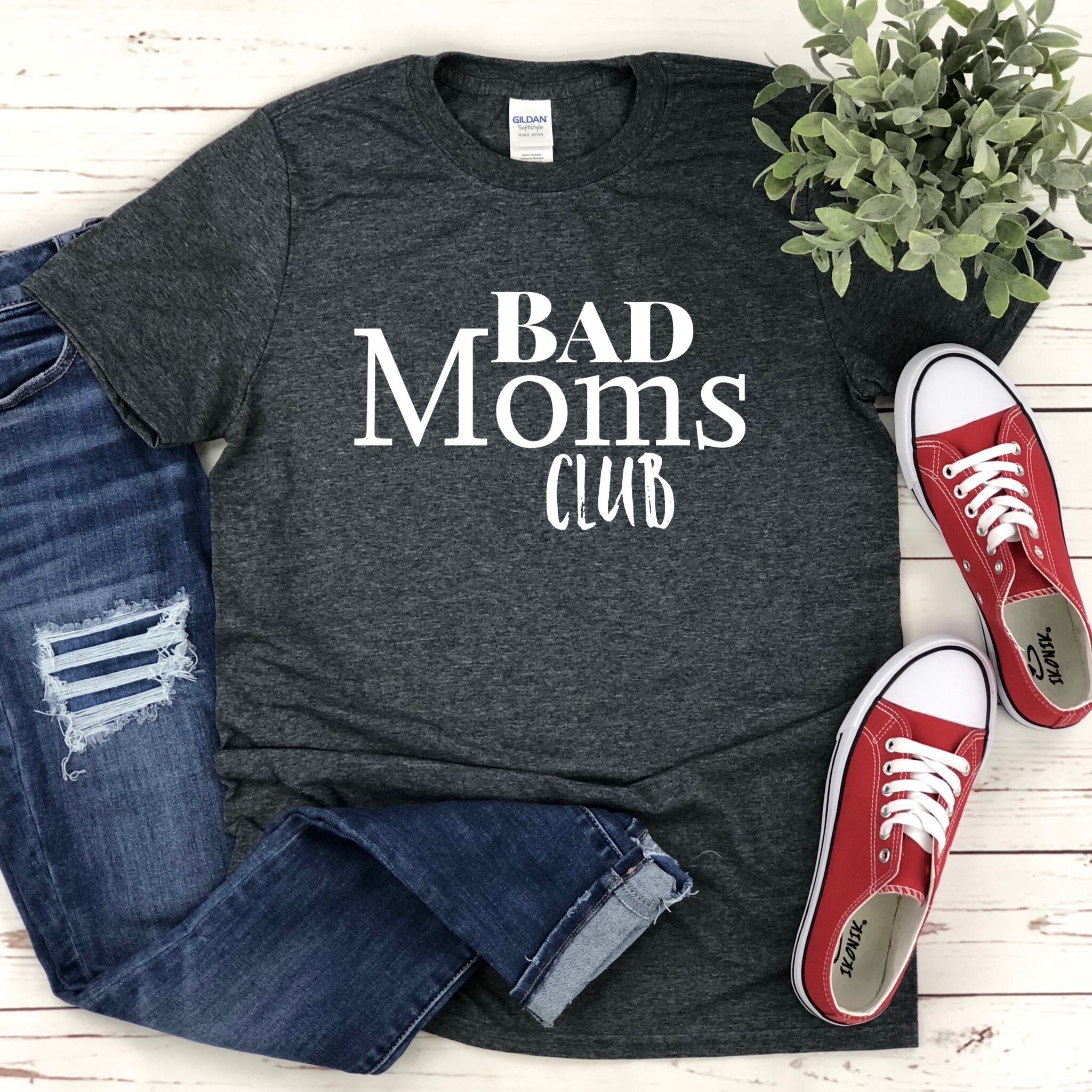 Bad Moms Club t-shirt bad moms club mom t-shirt womens | Etsy