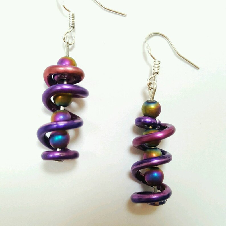 spiral earrings for multiple holes spiral earrings for multiple holes