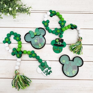 St Patricks Day Tiered Tray Decorations Bundle: Lucky Irish Complete Set