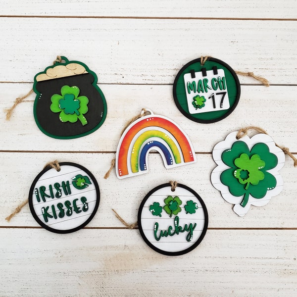 st patricks day ornaments shatterproof