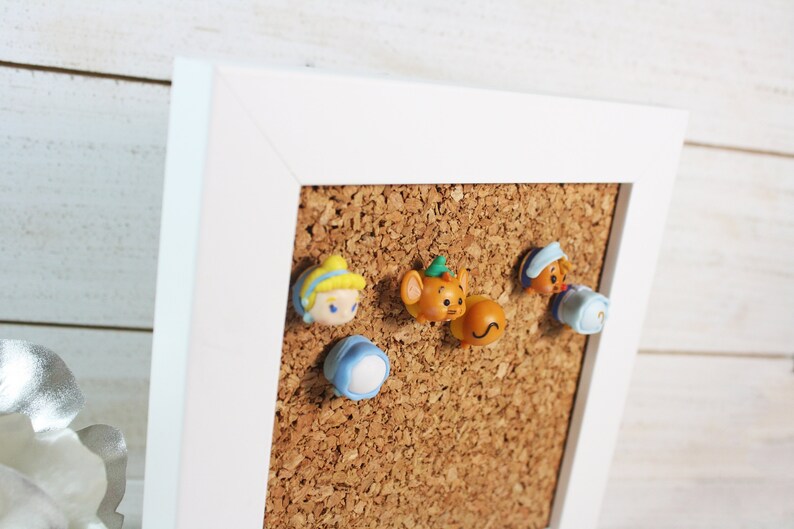 Cinderella Friends Tsum Push Pin Set Cute Thumb Tacks Disney Office Desk Accessories Colorful Cubicle Decor