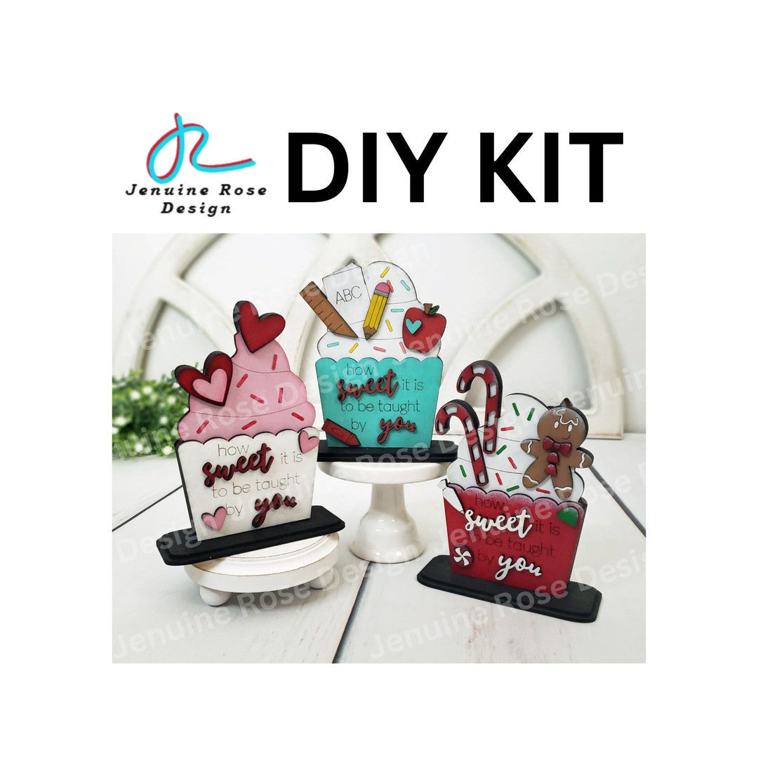 DIY Christmas Cake Aromie Freshie Kit Holiday Car Air Freshener for Winter  Do It Yourself Craft Kit 