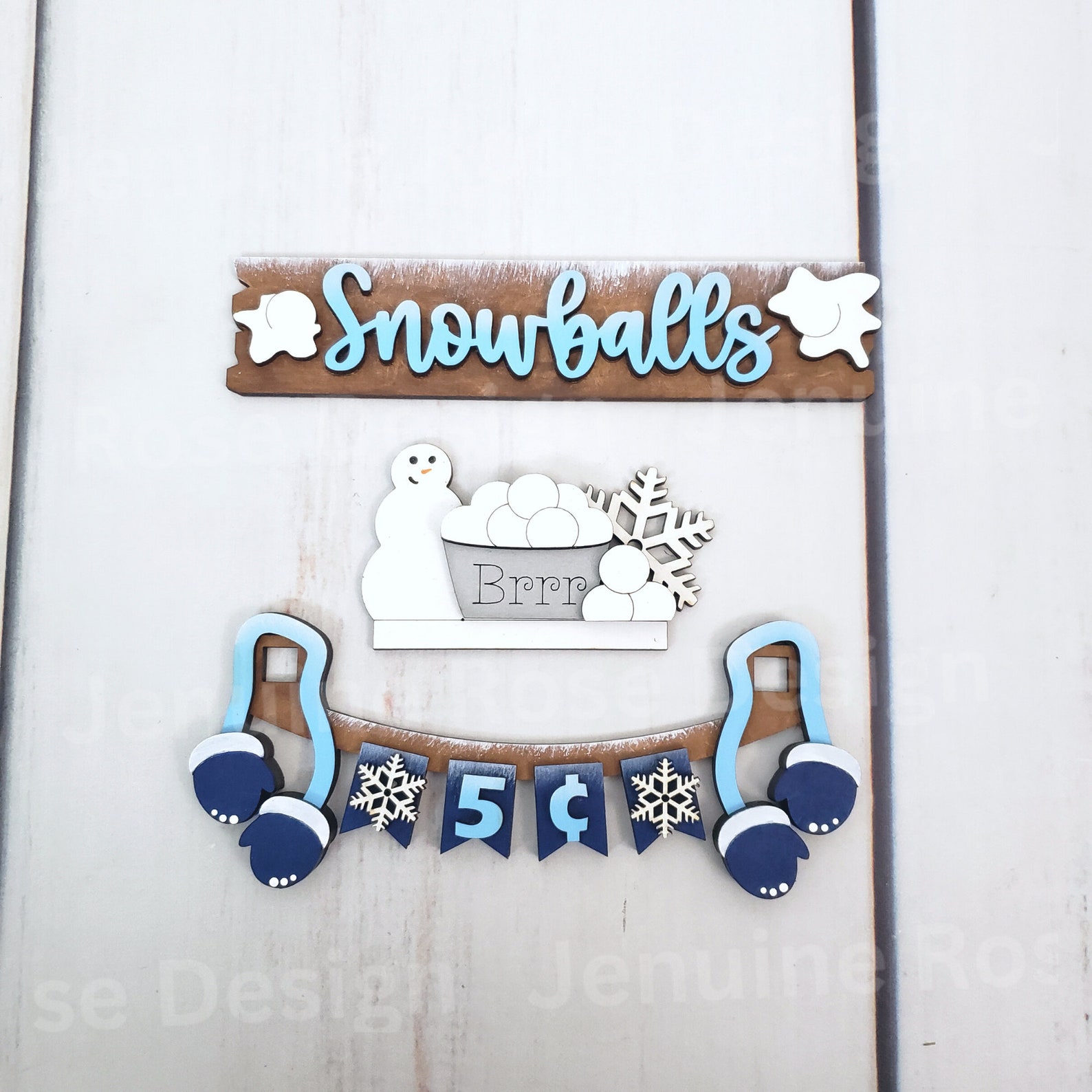 Snowball Bucket Stand SVG Laser Cut Files for Laser Cutter or Glowforge ...
