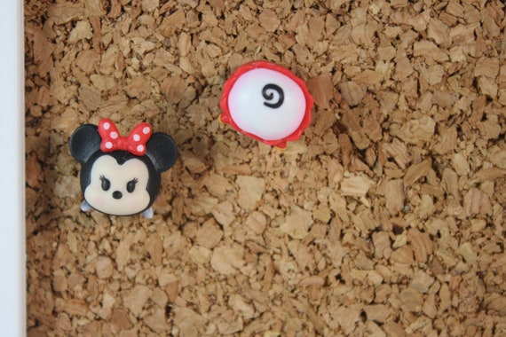 Minnie Mouse Tsum Tsum Push Pins Cute Thumb Tacks Office Etsy