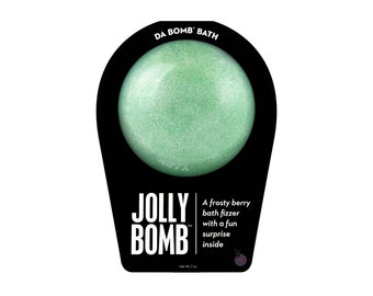 Jolly Bomb, Jolly Bath Bomb, Bath Bomb, Bath Fizzer, Bath and Body, Surprise Inside, Winter, Holiday, Relax