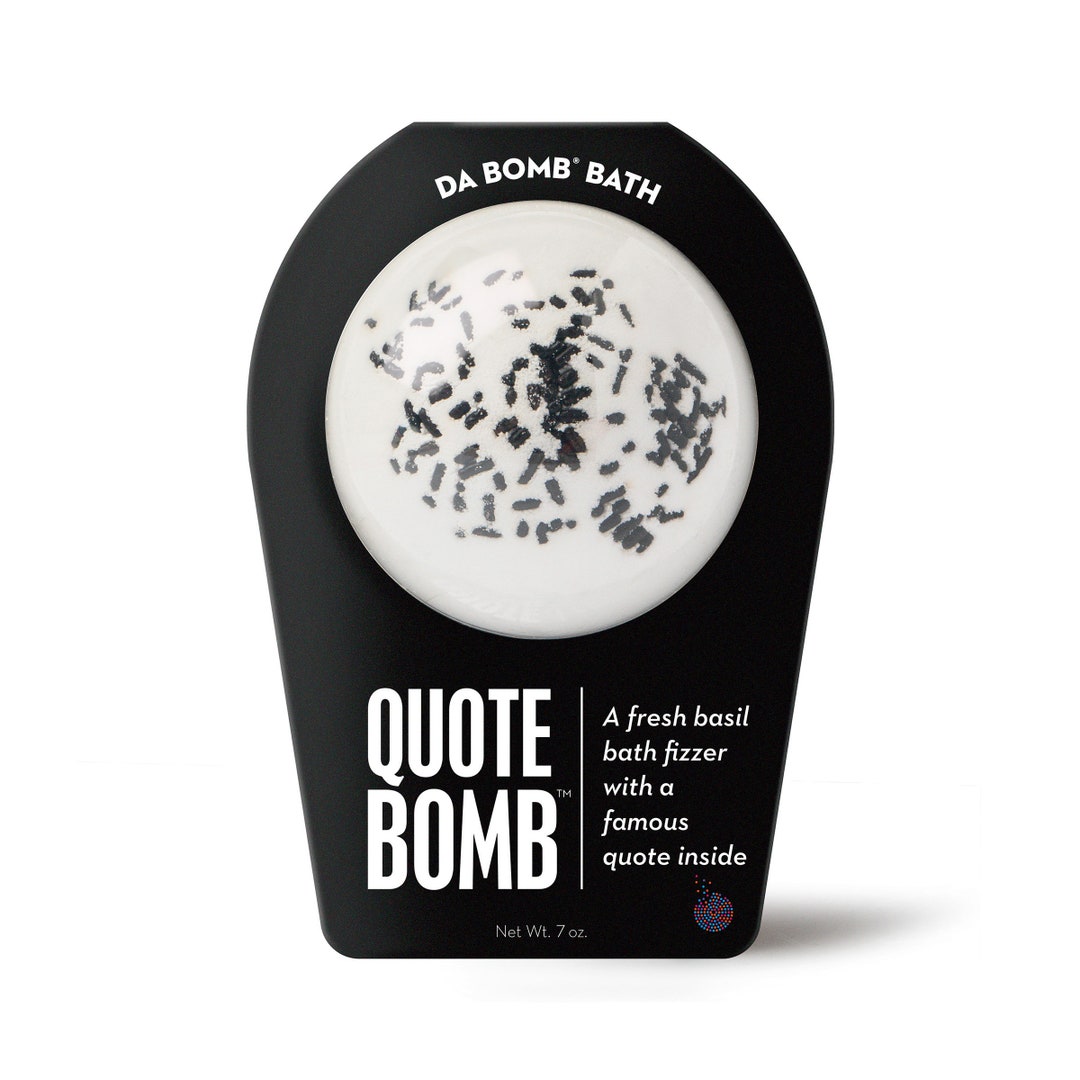 Quote Bomb, Bath Bomb, Bath Fizzer, Bath Fizzy, Bath Fizzie, Spa, Bath ...
