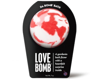 Love Bomb, Bath Bomb, Bath Fizzer, Bath Fizzie, Da Bomb, Bath and Body, Love, Surprise Inside