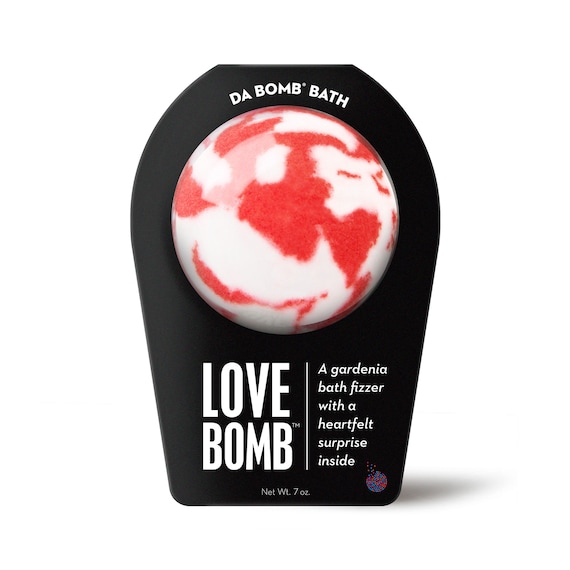 Love Bomb, Bath Bomb, Bath Fizzer, Bath Fizzie, Da Bomb, Bath and Body, Love, Surprise Inside