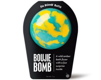 Boujie Bomb, Boujie Bath Bomb, Da Bomb, Bath Fizzer, Relax, Surprise inside, Bath and Body, Handmade