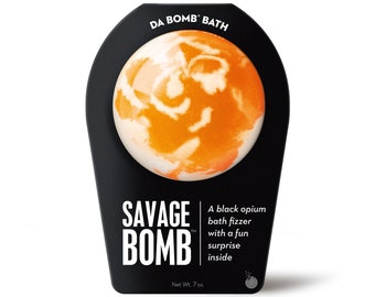 Savage Bomb, Savage Bath Bomb, Da Bomb, Bath Fizzer, Relax, Surprise inside, Bath and Body, Handmade