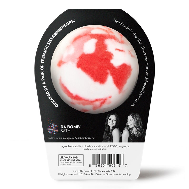 Love Bomb, Bath Bomb, Bath Fizzer, Bath Fizzie, Da Bomb, Bath and Body, Love, Surprise Inside Bild 3