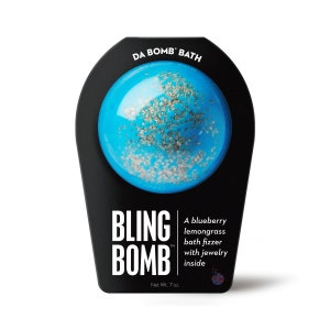 Bling Bomb, Bath Bomb, Bath Fizzer, Bath Fizzie, Surprise Inside, Bath and Body